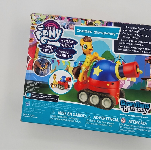 New My Little Pony Friendship is Magic Guardians of Harmony Cheese Sandwich Pony - Picture 3 of 3